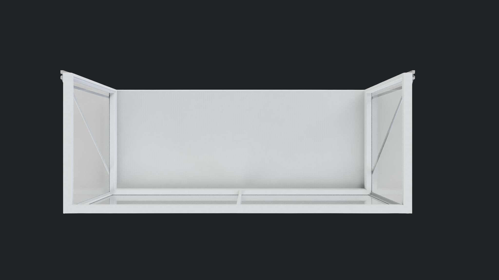 Závesné balkóny model
