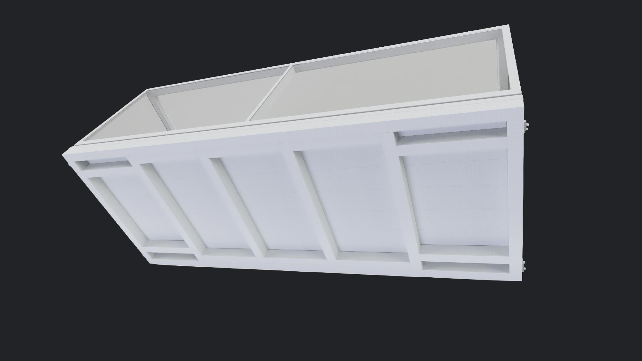 Závesné balkóny model